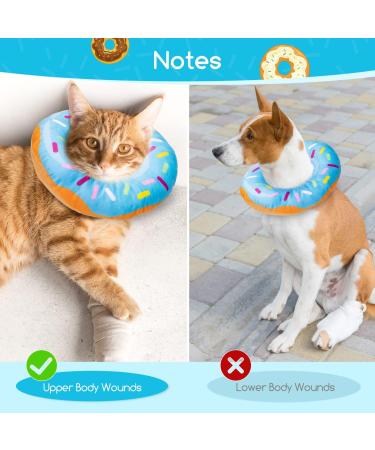 Nobleza Soft Adjustable Cat Recovery Collar - Small Elizabethan Cone for Kitten After Surgery - Buy Online on GoSupps.com