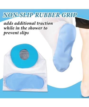 Sumifun Waterproof Extra Large Leg Cast Cover - Adult Shower Protector with Non-Slip Padding - Buy Online on GoSupps.com