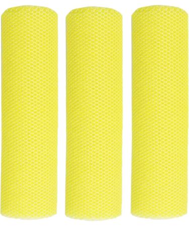 Net Back Scrubber for Shower | Nylon Mesh African Mesh Cloth Shower Net Scrubber Elastic Bath Sponges for Daily Use Women & Men Bathing Yellow - Buy Online on GoSupps.com