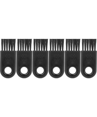 6-Piece Multifunctional Cleaning Brush Set for Electric Shavers - Non-Slip Razor & Trimmer Brush for Household Cleaning - Black - Buy Online on GoSupps.com