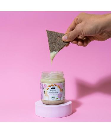 AHO Raw Food Grade White Almonds 200g - European Almonds - Made in France (5 x 200g) - Buy Online on GoSupps.com