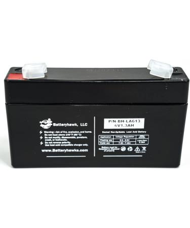 Buy UB-613 6V 1.3AH SLA Battery - Sealed Lead Acid F1 Terminal | International Shipping Available - Buy Online on GoSupps.com