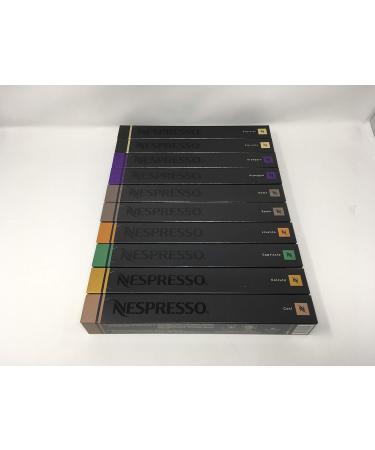  Nespresso Nespresso - Variety Pack - 100 Capsules - Ristretto - Arpeggio - Roma - Livanto - Capriccio - Volluto - Cosi - Buy Online on GoSupps.com