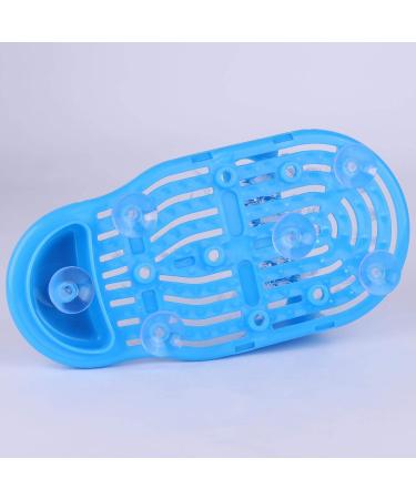 Bahn Shower Foot Scrubber - Effortless Foot Cleaning & Massage Slippers for Bathrooms - Buy Online on GoSupps.com
