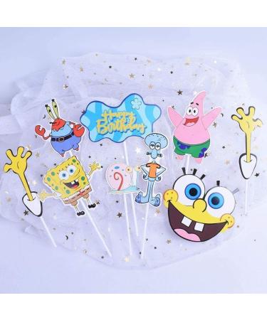 9 Pcs Limited Edition Cake Topper-Cartoon Theme Cake Topper For Theme Birthday Party Decoration Supplies - Buy Online on GoSupps.com