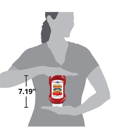 Red Gold Folds of Honor Tomato Ketchup 20oz Squeeze Bottles 3-Pack - Kosher Gluten Free 1.25lb x 3 - Buy Online on GoSupps.com