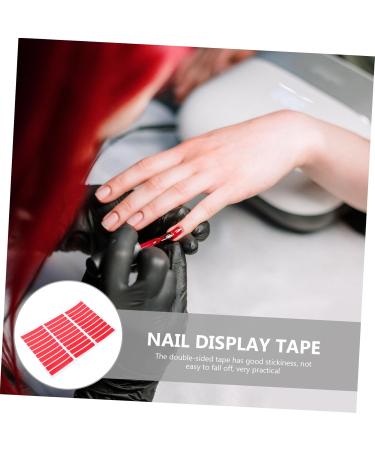 Housoutil 5 Sheets Double Side Tape Nail Display Tape Double-sided Nail Tape Two Sided Tape Heavy Duty Tape Carpet Tape Press on Nail Sticky Tabs Nail Piece Plastic Nail Glue Red - Buy Online on GoSupps.com