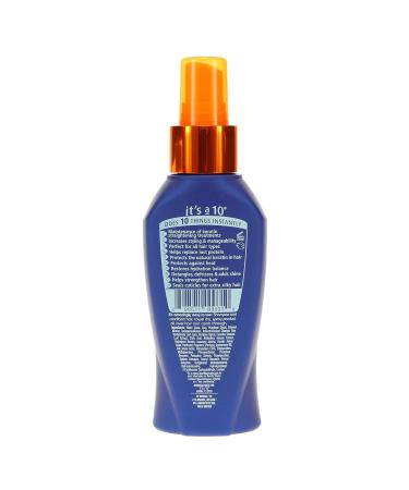 It's A 10 Haircare Miracle Leave-In Conditioner Spray w/Keratin - 4 oz. - 2ct 4 Fl Oz (Pack of 2) - Buy Online on GoSupps.com