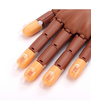 200pcs Clear Replacement Nail Tips for Nail Art Training & Practice - Salon Quality Acrylic Fake Nails - Buy Online on GoSupps.com