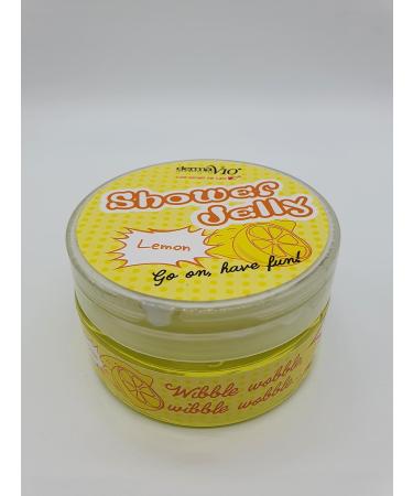 VEGAN Pack of 2 Derma V10 Shower Jelly Lemon & Strawberry Vegan 100ml - Buy Online on GoSupps.com