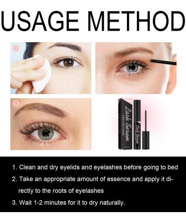  FUYOULILO Sins N Lashes Serum Rapid Eyelash Growth Serum Sins N Lashes Eyelash Serum for Growth and Thickness - Buy Online on GoSupps.com