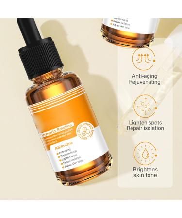  Mnozreo Nourishing Daily Care Serum Turmeric Facial Oil Anti-Spot Face Serum Brightening Serum Kojic Acid Dark Spot Corrector 30ml 1pc - Buy Online on GoSupps.com