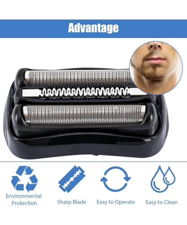 Braun Series 3 Replacement Head 21B - Compatible Shaver Head for Braun S3 Electric Razors - Buy Online on GoSupps.com
