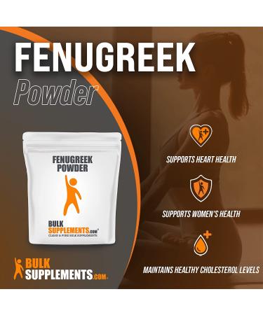 Fenugreek Powder for Hair Growth & Lactation - 500g | Breastfeeding & Fenugreek Seed Supplements - Buy Online on GoSupps.com
