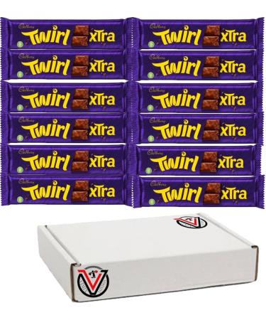 VIMIX Twirl Xtra Chocolate Bar 54g | Pick Any Number of Bars - Buy Online on GoSupps.com