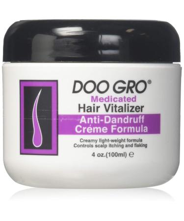 Doo Gro Medicated Vitalizer Anti-dandruff Creme 4 Oz