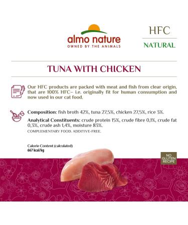 Almo Nature HFC Natural Wet Food for Adult Cats - 150g Can | Premium International Shipping - Buy Online on GoSupps.com