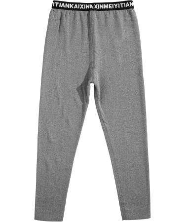 Loodgao Unisex Children Thermal Underwear Bottoms - Dark Gray, Size 7-8 - Buy Online on GoSupps.com