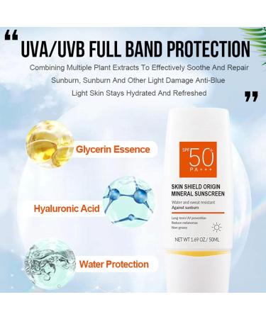  Stronrive Sunscreen Broad Spectrum SPF 50 Uv Sport Sports Sunscreen - 1.76oz Water Resistant UVA/UVB Broad Spectrum Moisturizing Sunscreen Stronrive - Buy Online on GoSupps.com