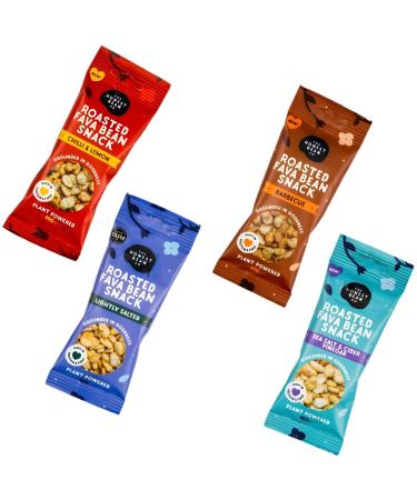 Honest Bean Chips Crisps Snacks Gluten Free Pouch Pick N Mix - Choose From 4 Flavours | Lightly Salted Salt & Vinegar BBQ Chilli & Lemon - Pack of 4 X 40g 40 g (Pack of 4)