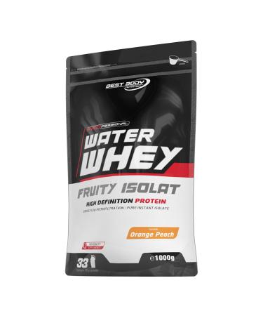 Best Body Nutrition Professional Water Whey Fruity Isolate Orange Peach 1 kg