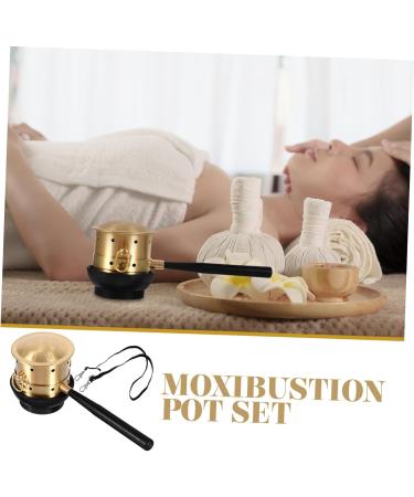 Buy Frcolor Moxibustion Set - Copper Moxa Burns Neck Massage Device | International Shipping Available - Buy Online on GoSupps.com