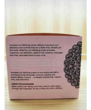 Immetee Curl Defining Cream - Frizz Control for Wigs & Natural Hair | 250g | Curls Hair Cream International Shipping - Buy Online on GoSupps.com