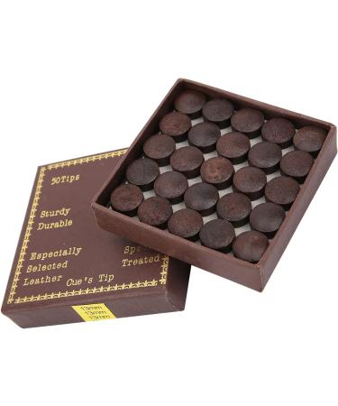  Grcfumo 1pc billiards pool cue tips slip on pool cue tips nine ball cue tips pool billiards cue tips replacement billiards accessories - Buy Online on GoSupps.com