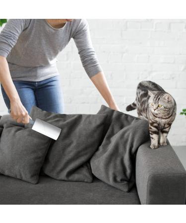 Extra Sticky Foot Roll Lint Roller - 6 Rolls (60 Sheets Each) with Dust Cover | Ideal Pet Hair Remover for Clothing Sofa & Bed - Buy Online on GoSupps.com