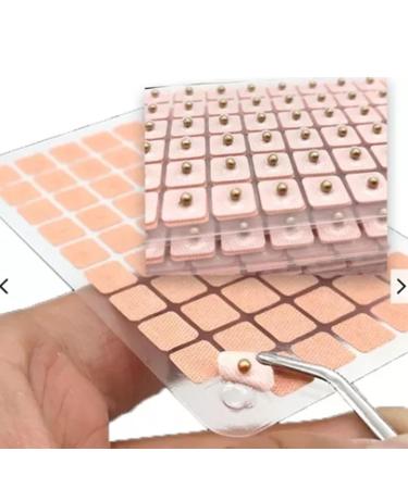 600 Acupressure Ear Seeds - Magnetic Ear Acupuncture Stickers for Relaxation & Pain Relief | Traditional Chinese Therapy - Buy Online on GoSupps.com