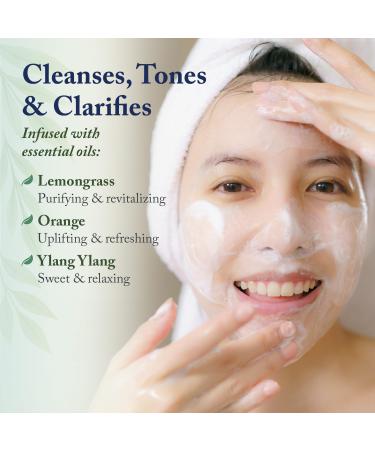 Beauty Without Cruelty AHA Facial Cleanser Exfoliating Face Wash with Botanicals & Essential Oils Benefits Normal to Oily Skin Vegan-Friendly & Cruelty-Free 8.5 Fl Oz 8.5 Fl Oz (Pack of 1) - Buy Online on GoSupps.com