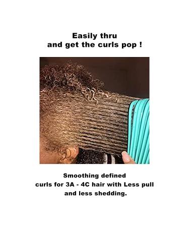 Bestool Detangling Brush for Curly Hair - Wet/Dry Detangler for Coily, Kinky Black Natural Hair - Less Pull, Pain & Damage (Pink) - Buy Online on GoSupps.com