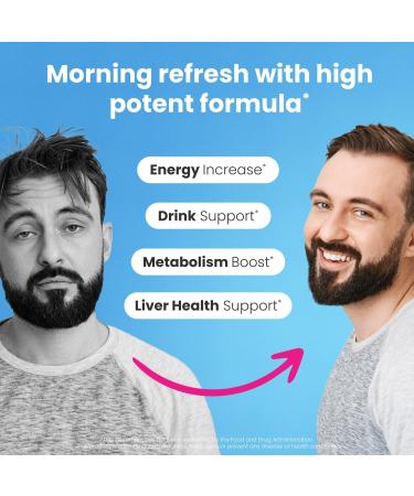 NoMoreDrinks Anti Alcohol Craving Supplement | Liver Detox & Combat Cravings | Energy Support Alcohol Replacement Drink | Organic Milk Thistle Supplement & Dandelion Root & 5HTP | (10) Energy Pills - Buy Online on GoSupps.com