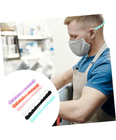 Minkissy 12 Pack Mask Ear Hooks - Reusable Silicone Face Mask Extenders for Kids | Comfortable Anti-Leak Design - Buy Online on GoSupps.com