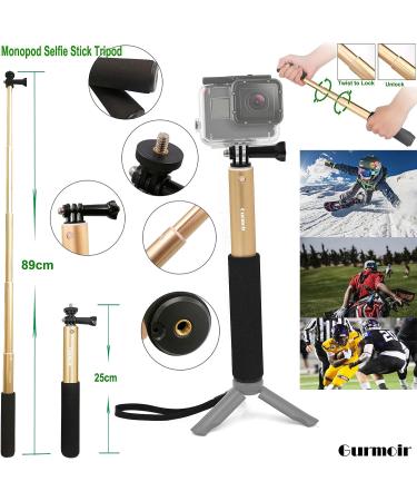 Action Camera Accessory Kit for GoPro, Insta360, DJI, AKASO - DT08 Bundle - Buy Online on GoSupps.com