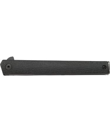 CRKT CEO Blackout EDC Folding Pocket Knife | Liner Lock, Glass Reinforced Nylon Handle | Deep Carry Clip - Buy Online on GoSupps.com