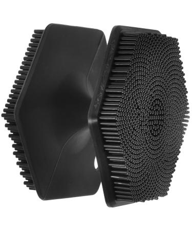 PATKAW Silicone Face Scrubber Double Sided Facial Cleansing Brush Gentle Face Exfoliator for Face Pore Cleanse Blackhead Body Cleansing Hair Brush Newborn Shower