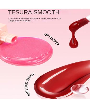 Women's Lip Gloss Set | Long-Lasting Tinted Lip Gloss Set for Women | 6-Piece Lip Pencil Kit for Girls for Everyday Use Travel Teen Birthday Parties - Buy Online on GoSupps.com