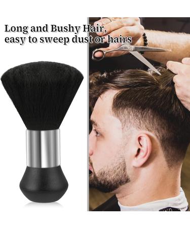 Giantree Neck Duster Barber Brush to Remove Loose Hair Soft Barber Neck Duster Brush Professional Hair Cutting Brush for Hair Cutting Neck Face Cleaning Hair Sweep Brushes Salon Tool(Round) - Buy Online on GoSupps.com