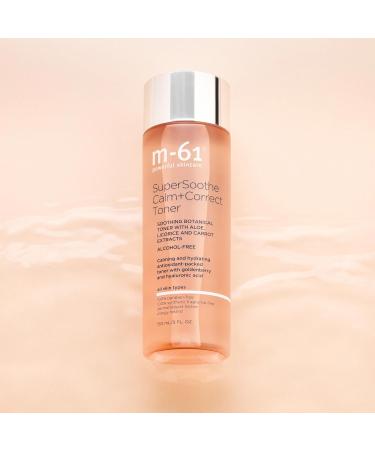 m-61 SuperSoothe Calm+Correct Toner | Calming Soothing Hydrating Alcohol Free Toner. with Aloe Botanicals and Hyaluronic Acid 5.0 Fl Oz - Buy Online on GoSupps.com