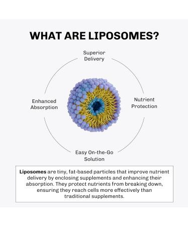 Aurora Nutrascience Liposomal Vitamin C Immune Support 3000 mg Serving Gluten Free 32 Single Serve - Orange - 21.7 Oz - Buy Online on GoSupps.com
