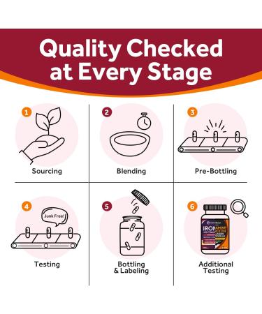 Doctor's Recipes Iron 65 mg & Glucosamine Chondroitin MSM Bundle Healthy Iron Levels & Comfortable Joints Iron Tablets 60 ct & Joint Support Tablets 90 ct - Buy Online on GoSupps.com