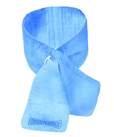 OccuNomix Blue MiraCool PVA Cooling Neck Protector  Adjustable (930-BL) PVA Cooling Neck Wrap Blue