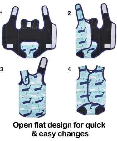 Splash About Baby Wrap Wetsuit Vintage Moby 18-30 Months - Perfect Swimwear for Toddlers - Buy Online on GoSupps.com