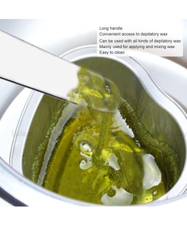 Wax Grow Metal Body Hair Removal Sticks - Portable Wax Applicator Spatula for Smooth Skin - Buy Online on GoSupps.com