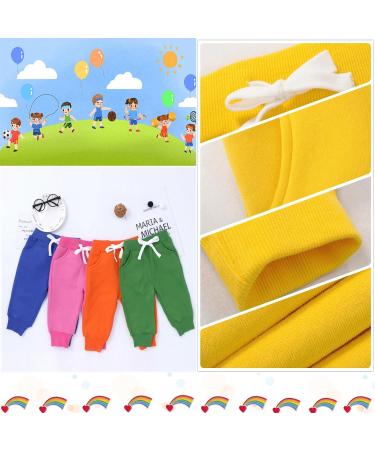CuteOn Unisex Kids Elastic Waist Cotton Warm Trousers - Yellow (2 Years) - Buy Online on GoSupps.com