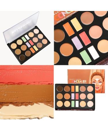 Palette of the concealer foundation concealer cream for hair 18 colors waterproof long lasting beauty contour palette for dating - Buy Online on GoSupps.com