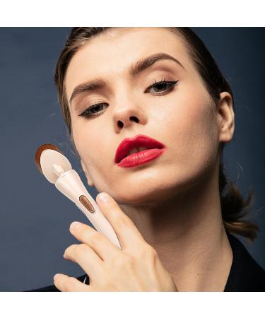 Vibrate Foundation Brush 360 Degrees Rotating Electric Contour Brush Makeup Brush for Blending Liquid Powder for Women Wife Friend for Blending Founcy Electric Foundation Brush (Battery Type) - Buy Online on GoSupps.com