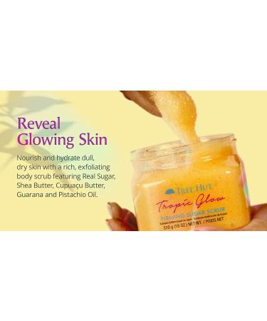 Tropic Glow Firming Shea Sugar Scrub- Exfoliating Body Treatment - Buy Online on GoSupps.com