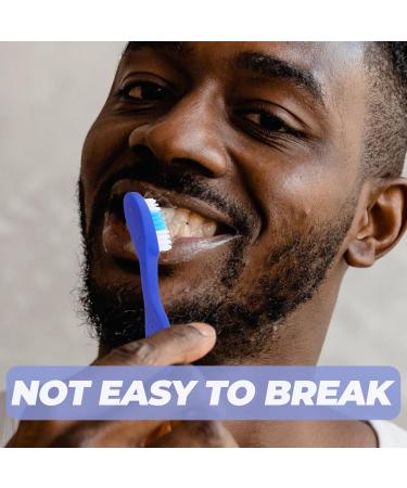 Beaupretty Manual Toothbrush Set - 10 Pieces Security Thumbsprint Design Compact Grip for Effective Mouth Cleaning - Buy Online on GoSupps.com